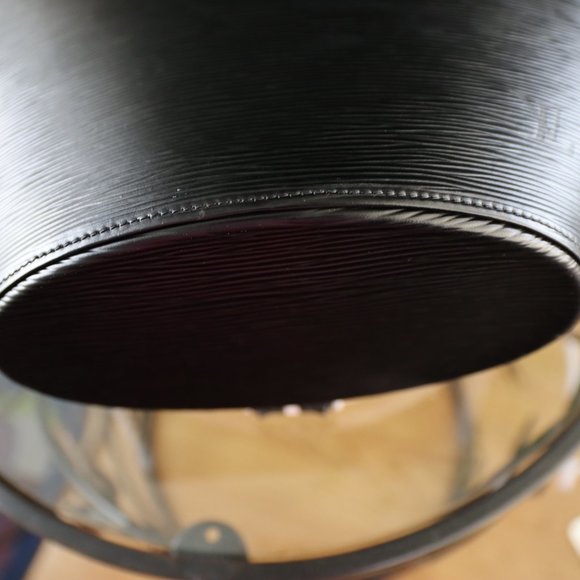 SOLD LOUIS VUITTON VINTAGE BLACK EPI LEATHER NOCTAMBULE TOTE BAG HANDBAG - Picture 13 of 15